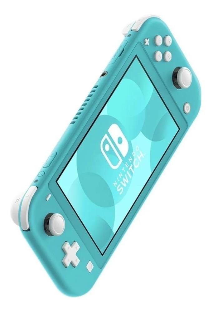 Nintendo Switch Lite 32gb Cor:Azul-Turquesa - Ri Happy
