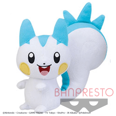 B：パチリス】ポケットモンスター しっぽみてみて！ ぬいぐるみ