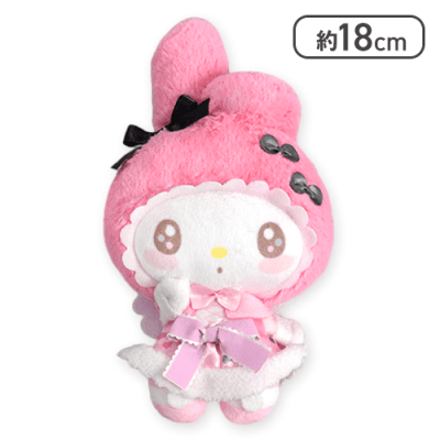 マイメロディ】LiccA×My Melody Kuromi おもちゃ箱入りBIGぬいぐるみ