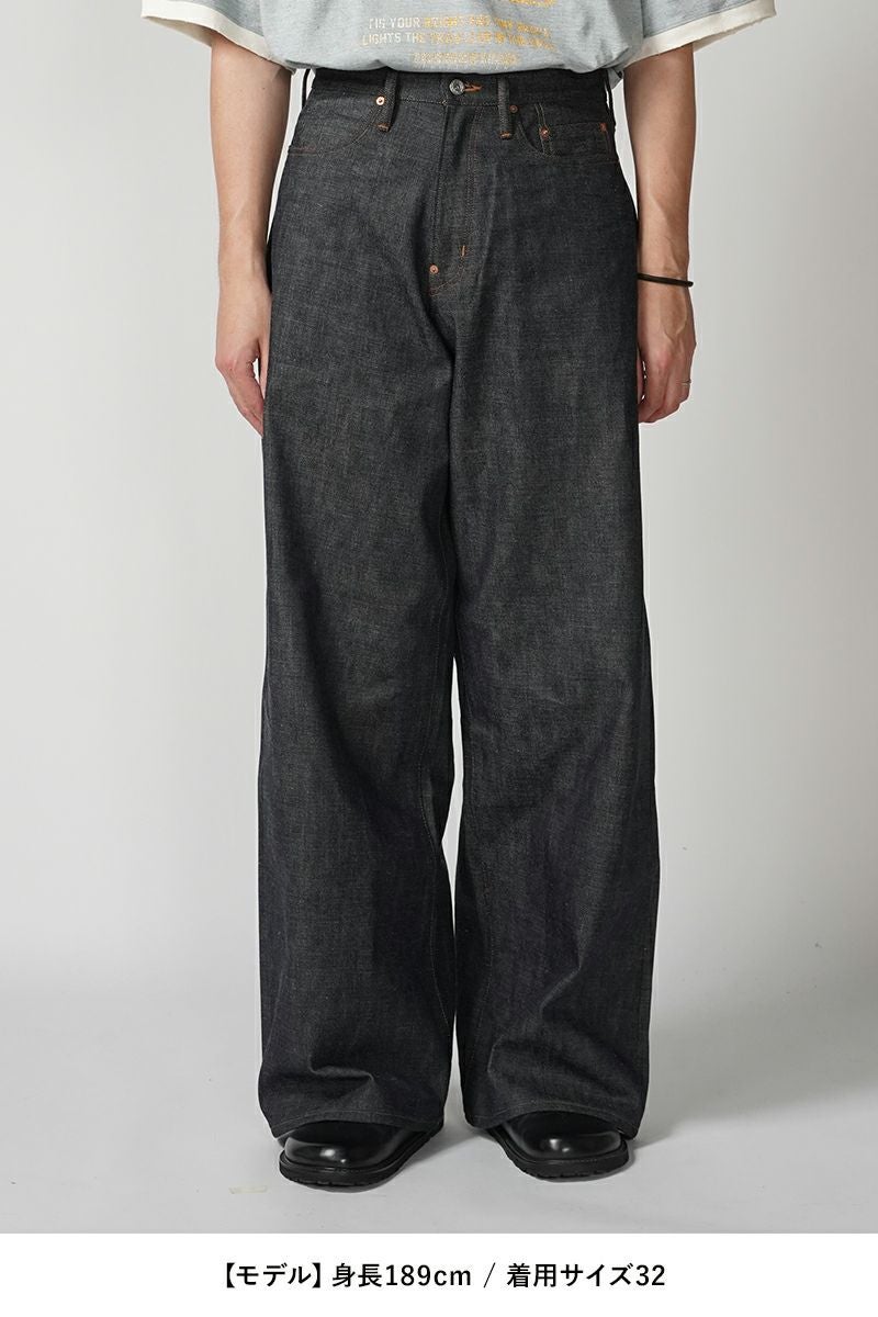 Classic Double Knee Denim Pants クラシックダブルニーデニムパンツ