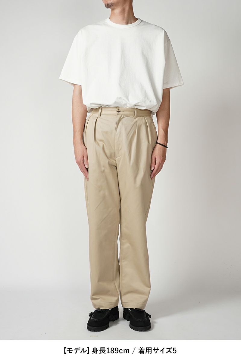 CIOTA (シオタ) | CIOTA (シオタ)2 Tuck Chino Cloth Pants 2タック