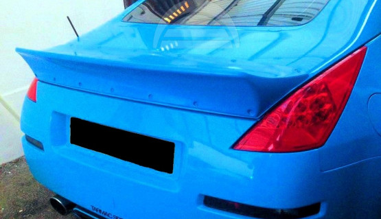 ダックテール 日産 350z リアブーツ トランクスポイラー ロケット