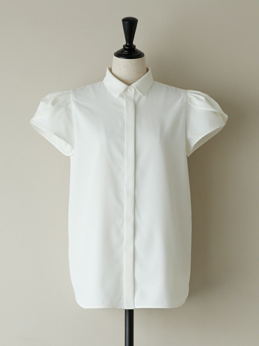 TULIP BLOUSE（WHITE） | romile