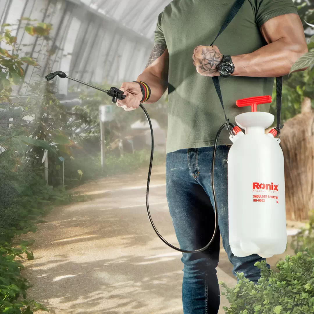 Ronix RH-6003, 8 Liter Pressure Sprayer | 🧰 Ronix Tools