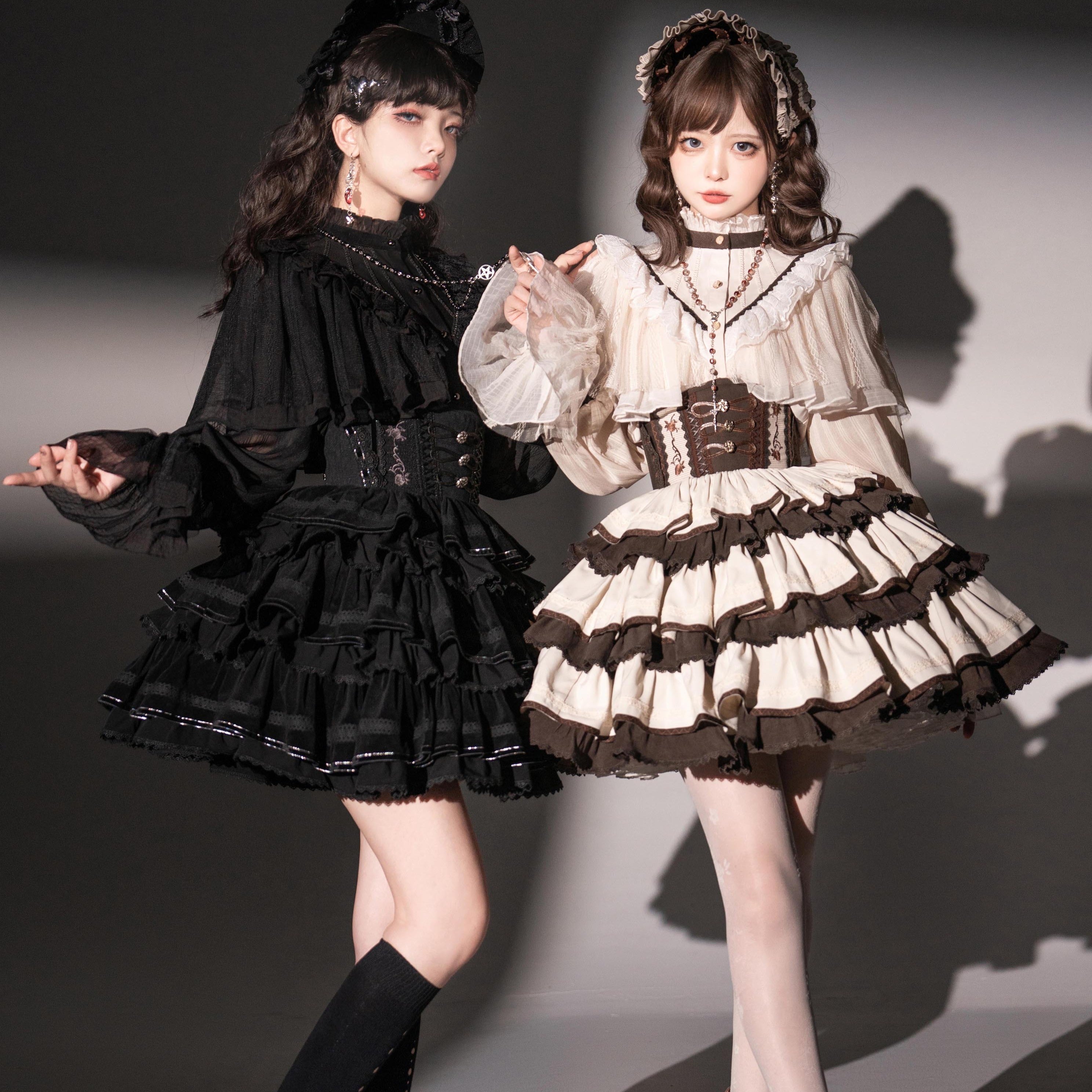 予約販売】Sunset Thron コルセットスカート – ロリータファッション