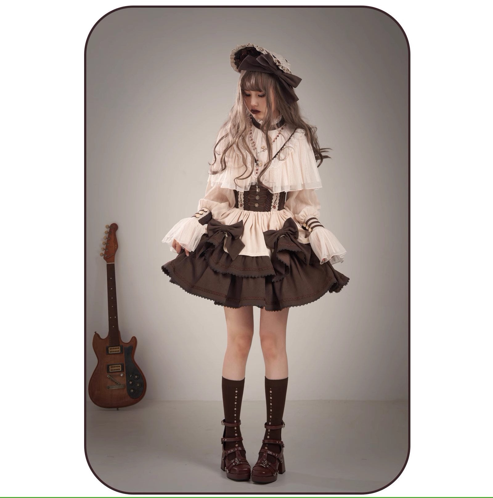 予約販売】Sunset Thron コルセットスカート – ロリータファッション