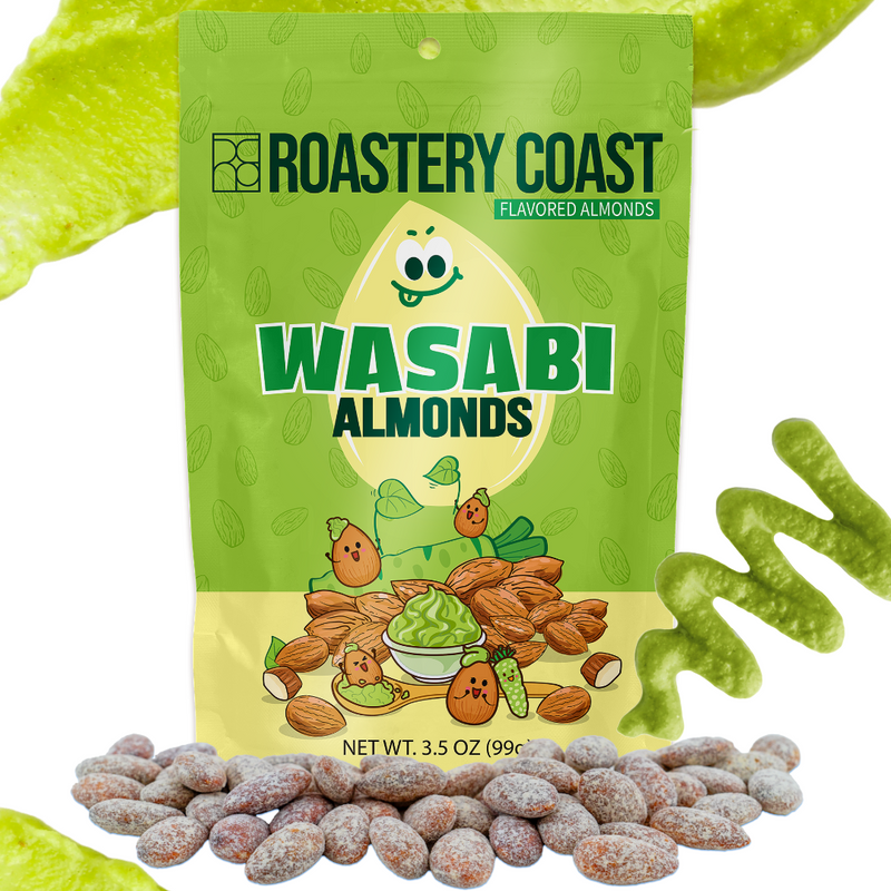 Honey Butter Flavored Almonds (Honey, Wasabi, Korean Spicy