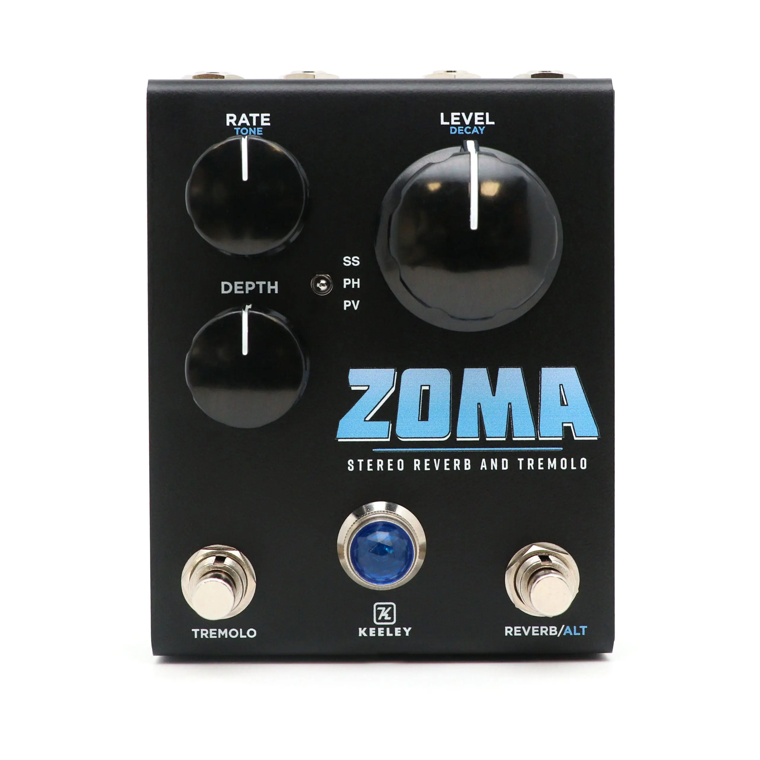 ZOMA Stereo Reverb and Tremolo - Keeley Electronics Guitar Effects