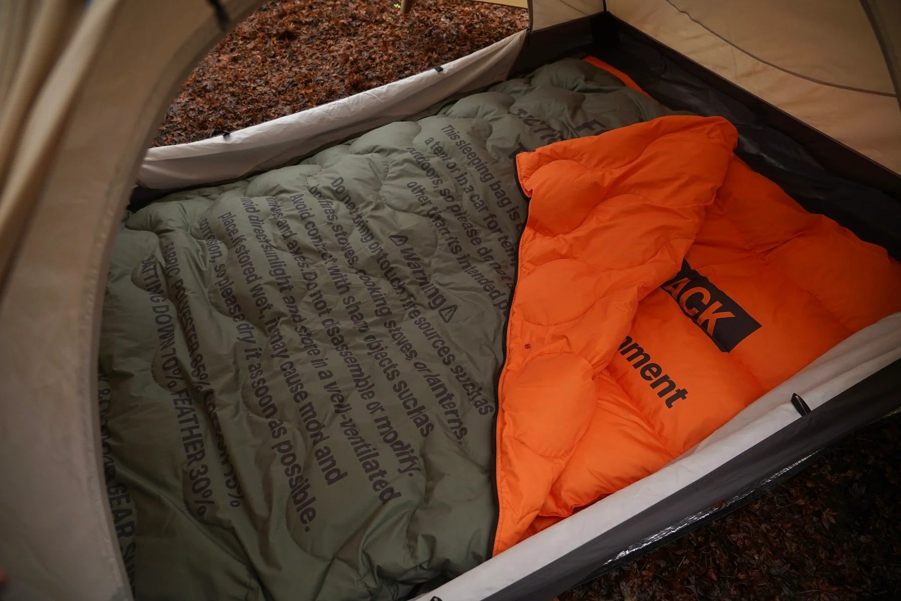 FOLBOT】TACTICAL SLEEPING BAG フォルボット タクティカル