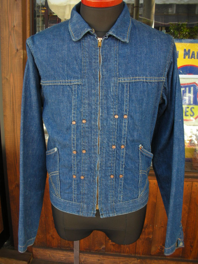 1950'S〜 BUCKAROO BY BIG SMITH FLANNEL LINED DENIM JACKET - ROCK-A