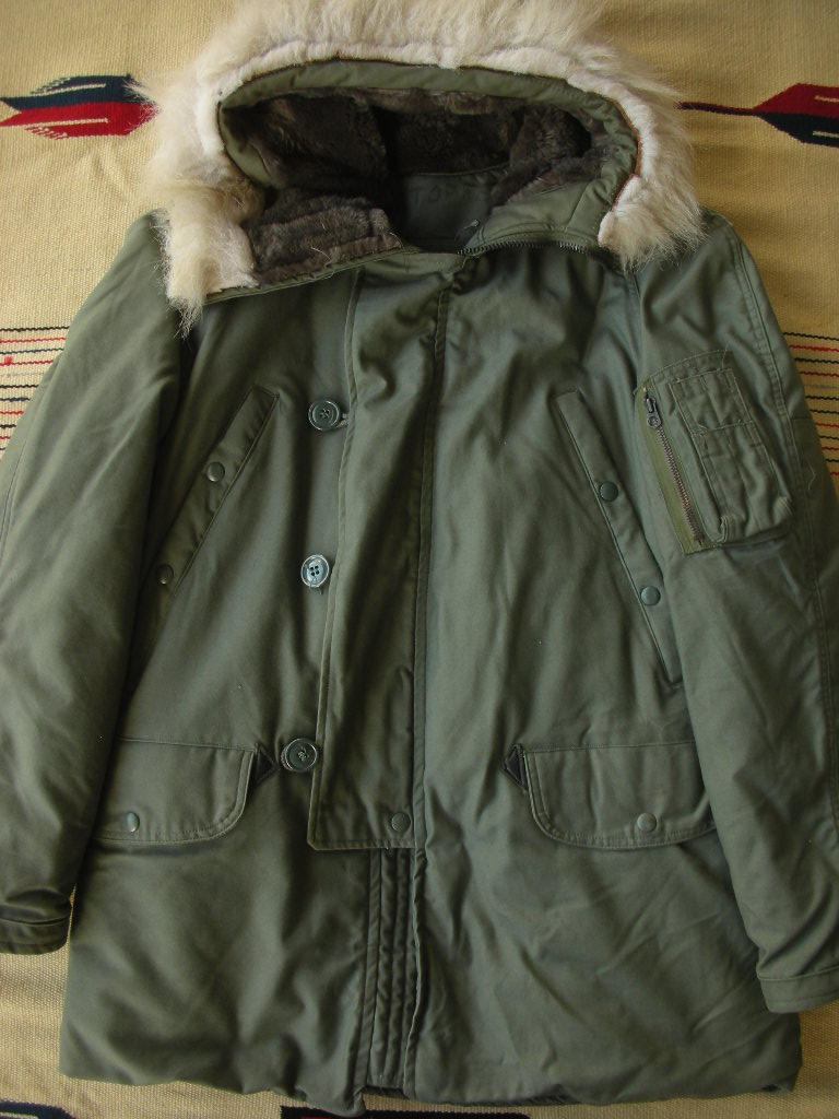 1984'S TYPE N-3B PARKA MIL-P-6279J SZ/SMALL - ROCK-A-HULA Vintage