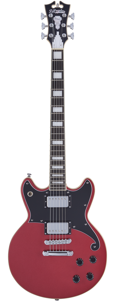 D'Angelico Premier Brighton Basswood Electric Guitar With Gig Bag, Oxb