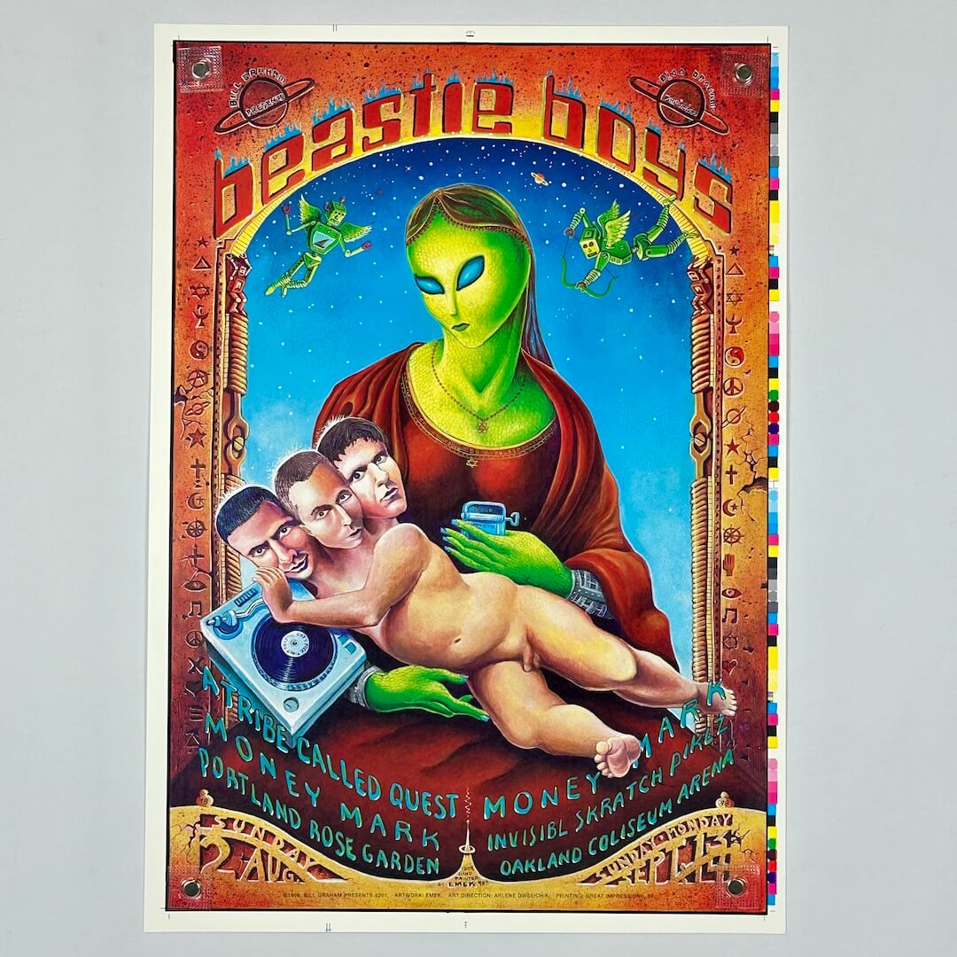 Beastie Boys |1998|Portland, OR|Poster by Emek| Rockin Rudy's Attic