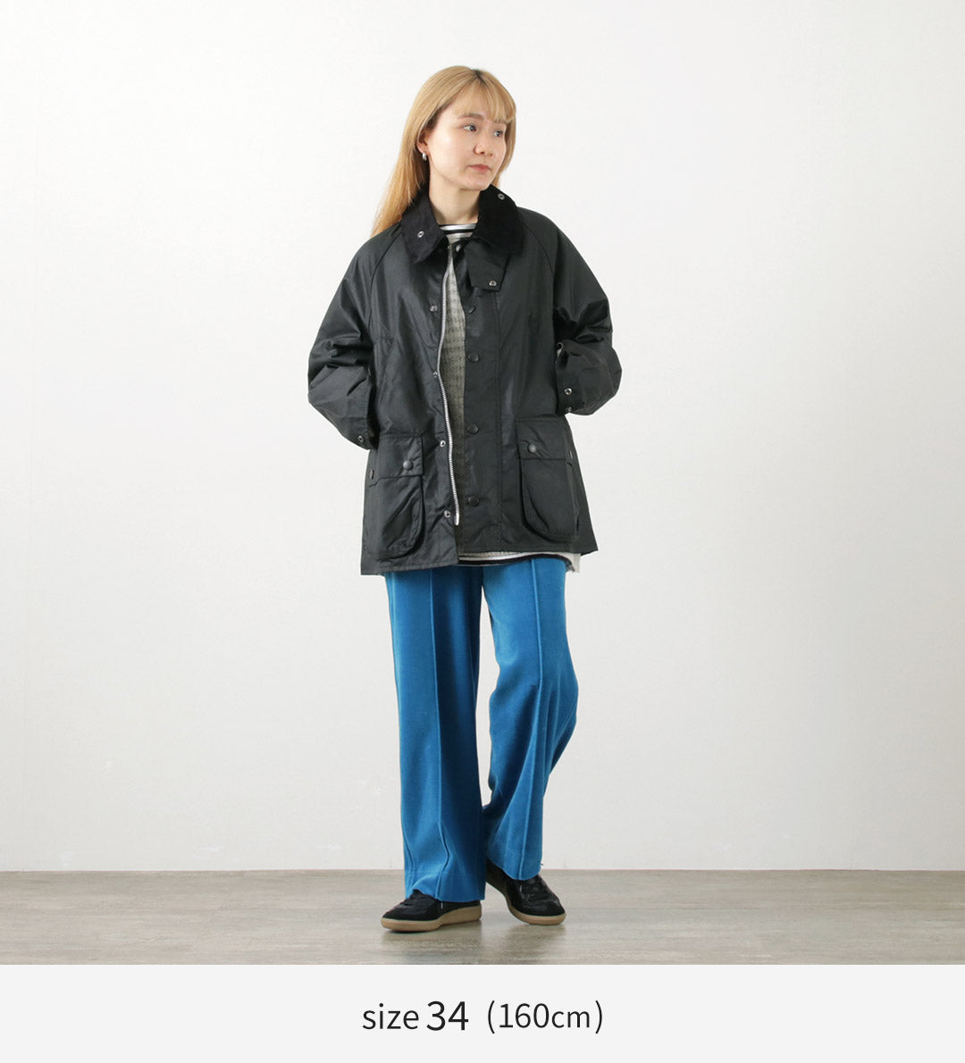 BARBOUR（バブアー） オーバーサイズ ビデイル ワックスジャケット
