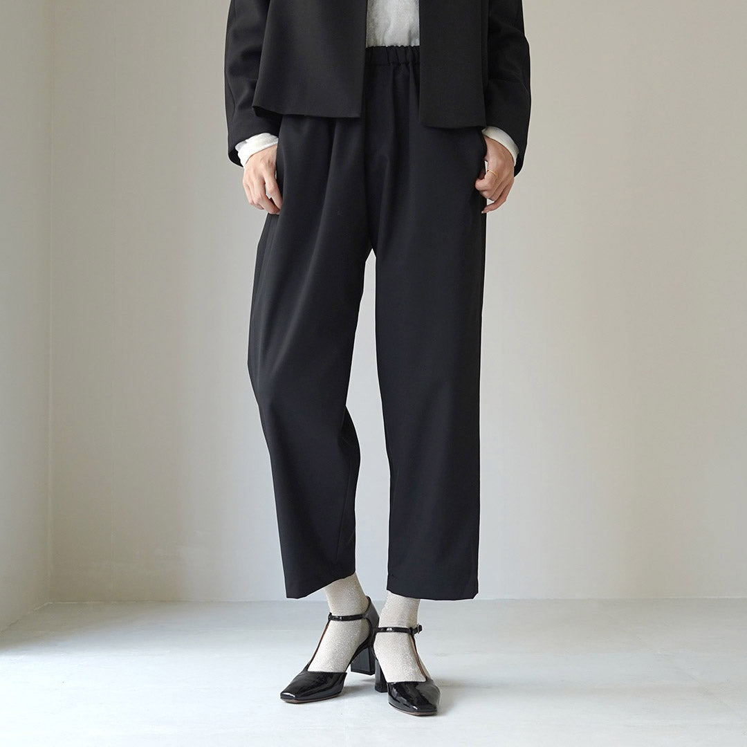 mizuiro ind（ミズイロインド） T/W ツイル タック イージーパンツ