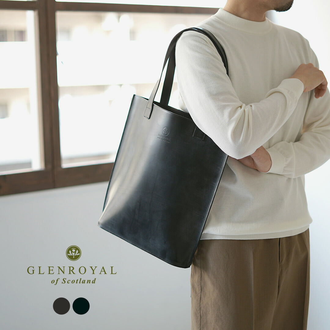 正規品】GLENROYAL（グレンロイヤル） ブライドルレザー トートバッグ