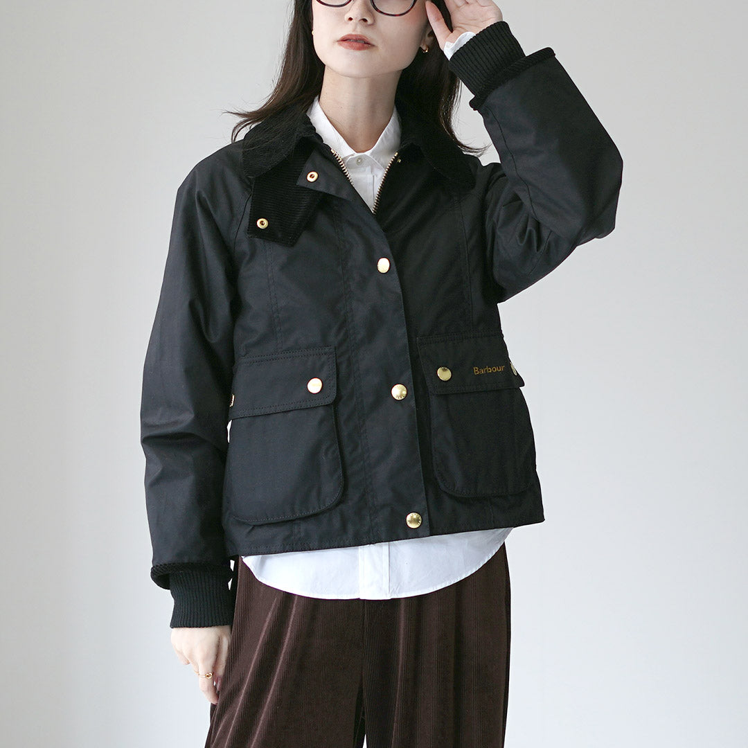 BARBOUR（バブアー） ビードネル クロップド ワックスジャケット