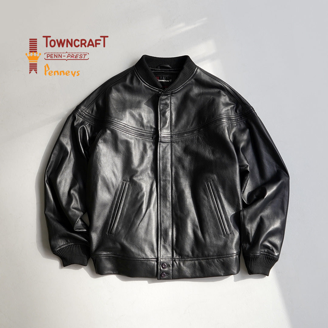 TOWNCRAFT（タウンクラフト） レザー ダービージャケット / メンズ