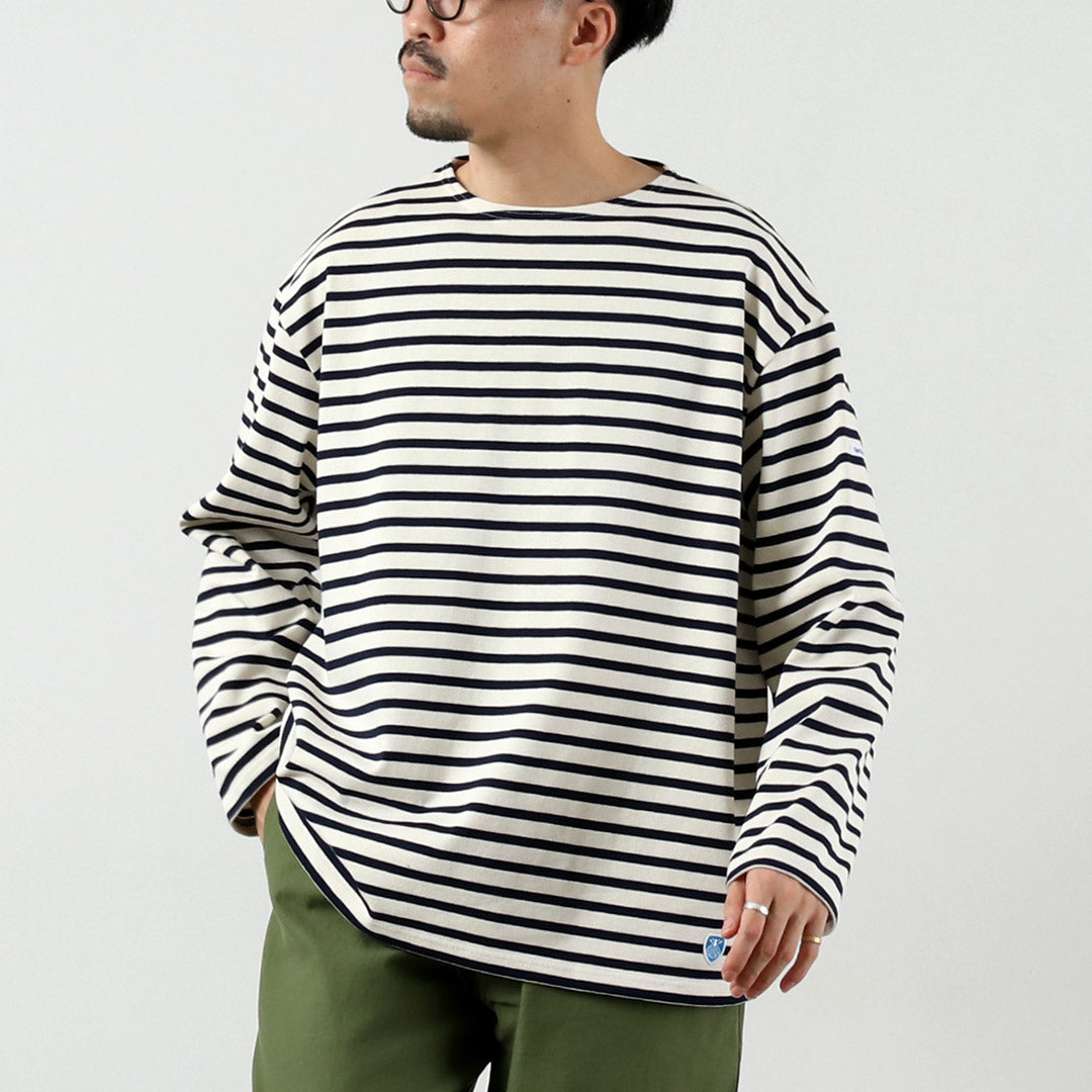 ORCIVAL（オーシバル） クルーネック ロングスリーブ プルオーバー