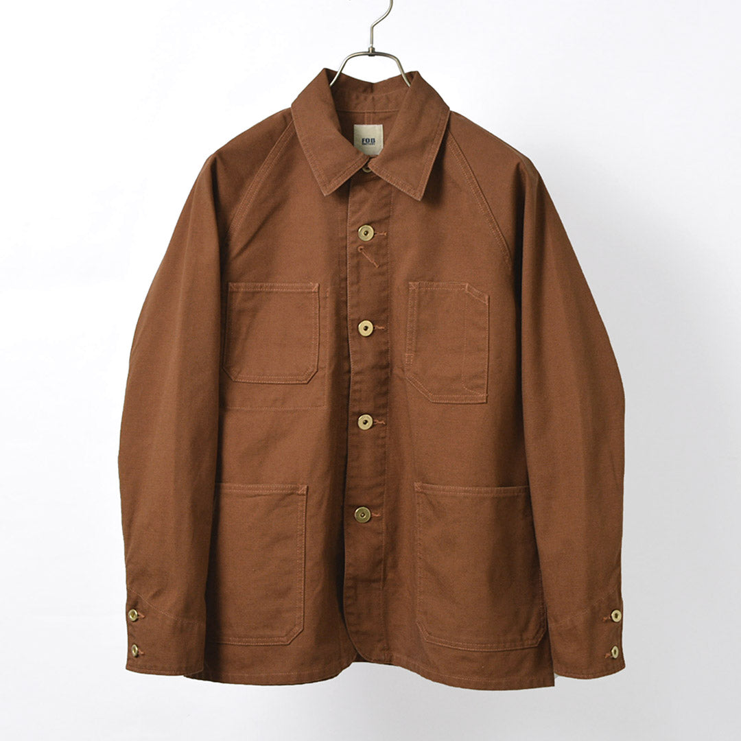 FOB FACTORY（FOBファクトリー） F2410 カバーオール｜ROCOCO ONLINE STORE