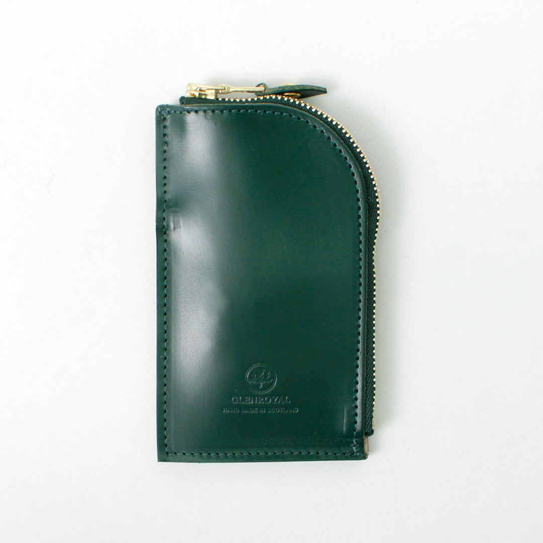 正規品】GLENROYAL（グレンロイヤル） ポケット付きジップキーケース