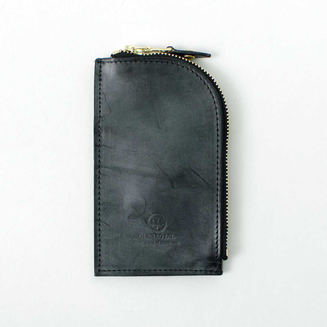 正規品】GLENROYAL（グレンロイヤル） ポケット付きジップキーケース
