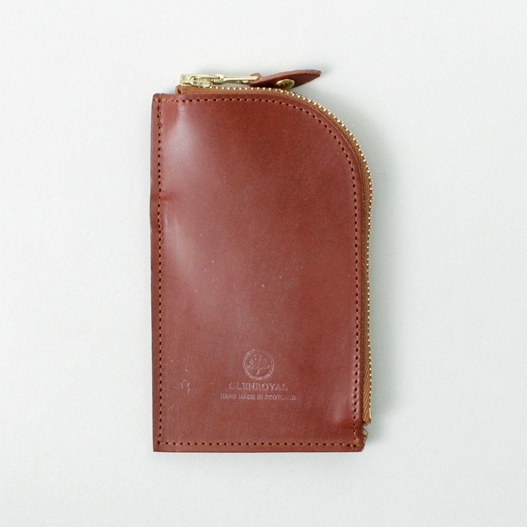 正規品】GLENROYAL（グレンロイヤル） ポケット付きジップキーケース