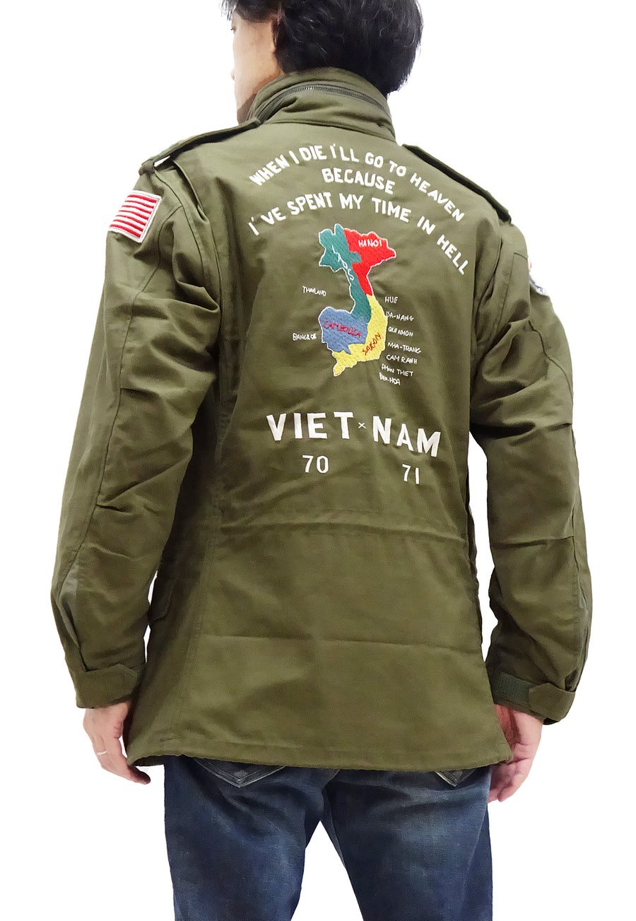 Buzz Rickson Jacket Men's Custom M-65 Field Jacket M65 Military