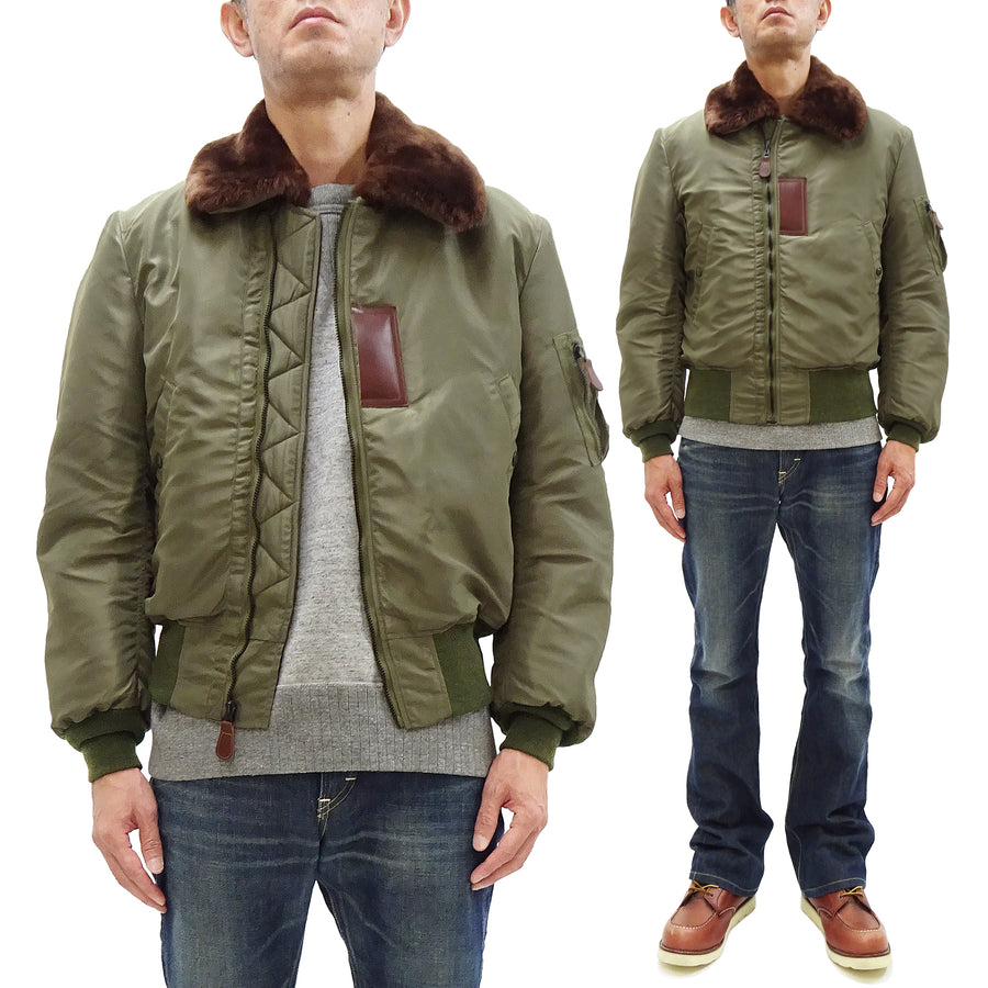 Buzz Rickson Jacket BR15566 Men's USAF B-15B Flight Jacket B15B