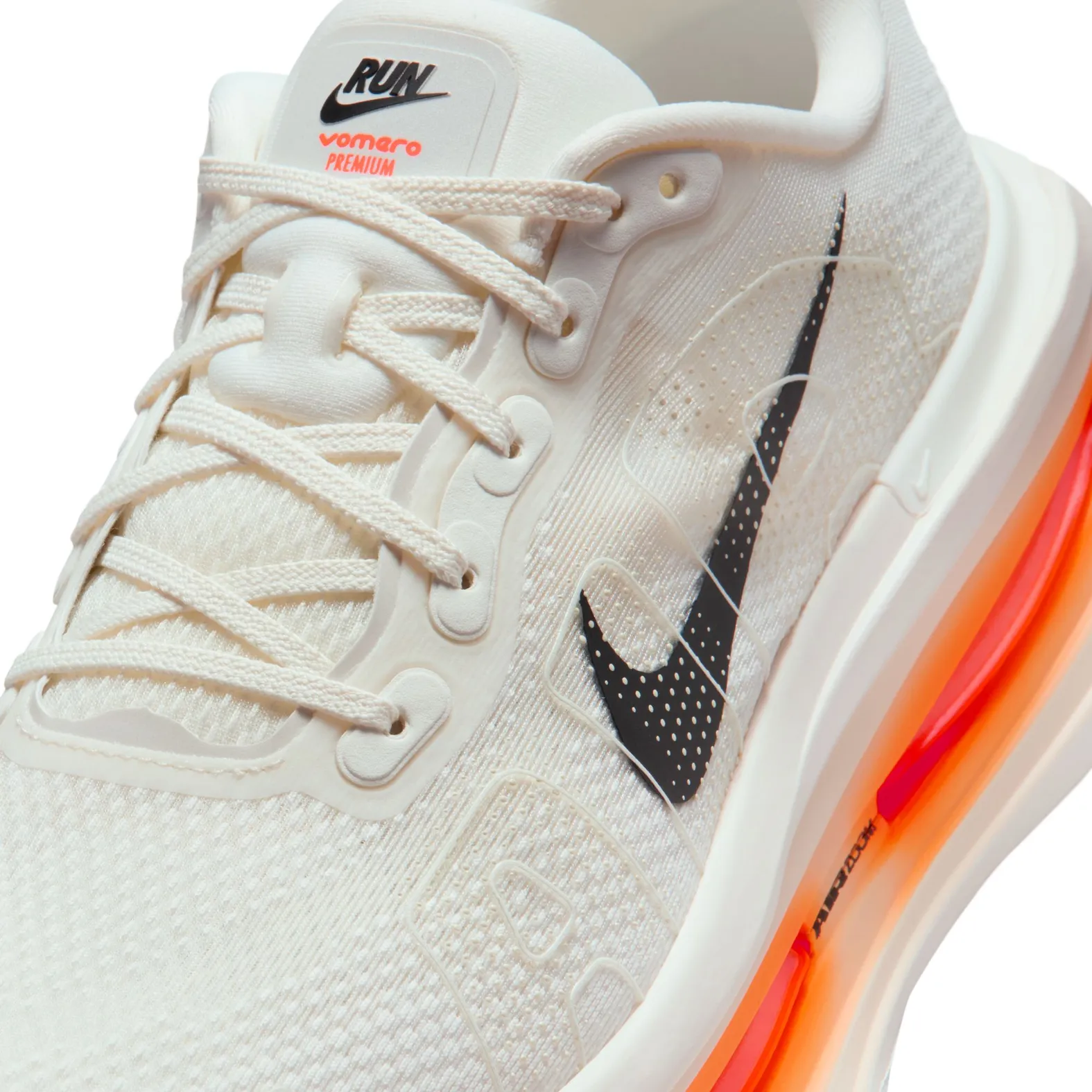Nike Vomero Premium - Sail/Coconut Milk/Total Orange/Black