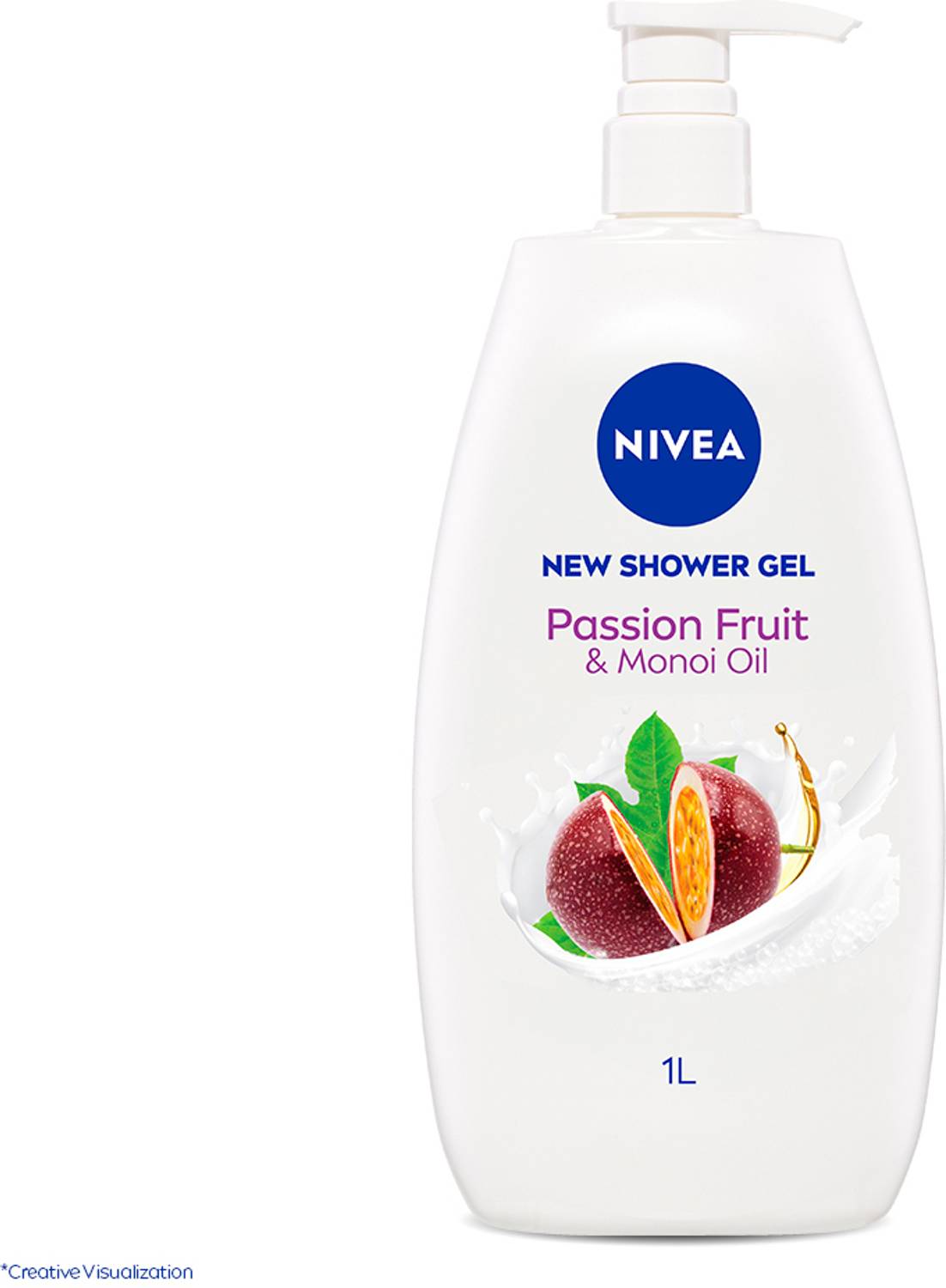 NIVEA Passion fruit & Monoi Oil Body Wash for Lasting Fragrance