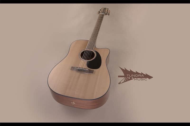 Takamine EG340C Acoustic/Electric Dreadnought - Natural (289) | Reverb