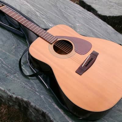 Yamaha FG-120F 00 Auditorium Sized Acoustic 1974 Natural | Reverb