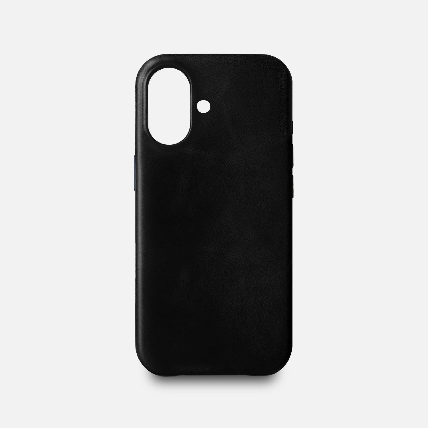 Leather iPhone 17 Shell Case, MagSafe - Black - RYAN London