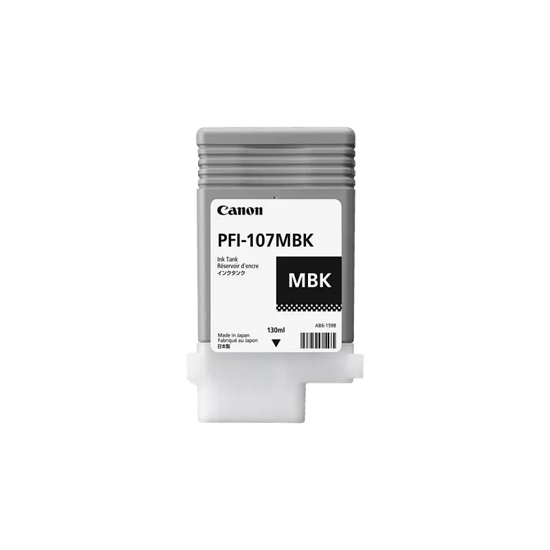 Canon Ink Tank PFI-107MBK - Pigment Matte Black Ink Tank 130ml