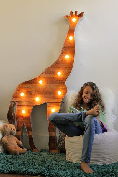 Industrial Modern Upcycled Reclaimed Home Furnishings Marquee