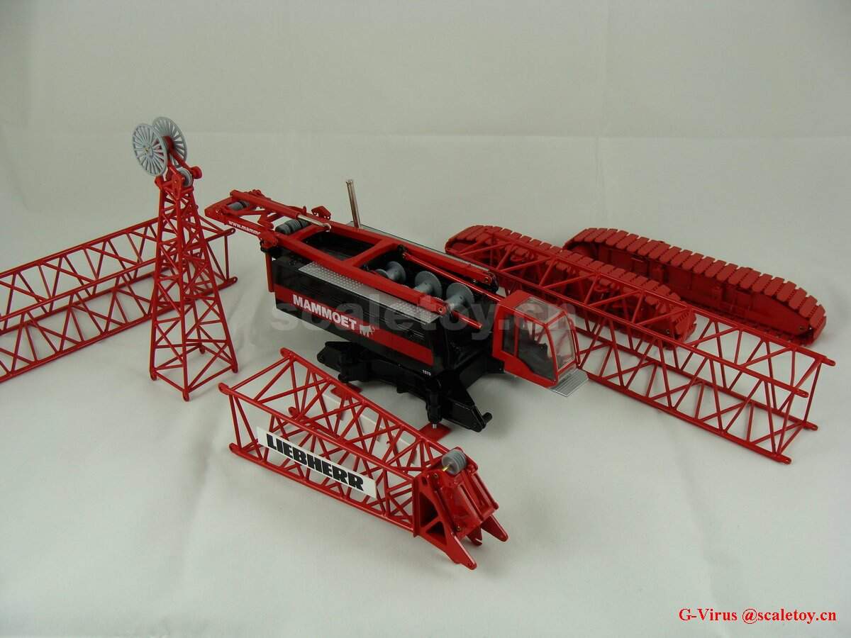 比例模型玩具天地» [CONRAD] LIEBHERR LR1280 crawler crane (MAMMOET