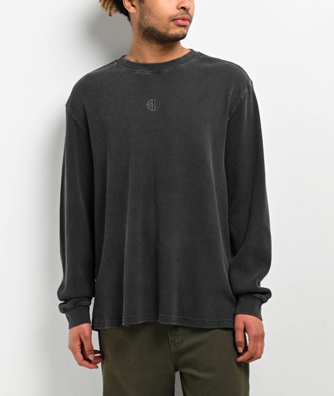 Ninth Hall Fundamentals Java Boxy Thermal Long Sleeve T-Shirt | Zumiez