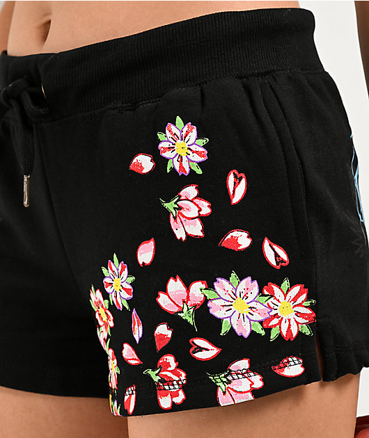Ed Hardy Phoenix Y2K Black Sweat Shorts | Zumiez