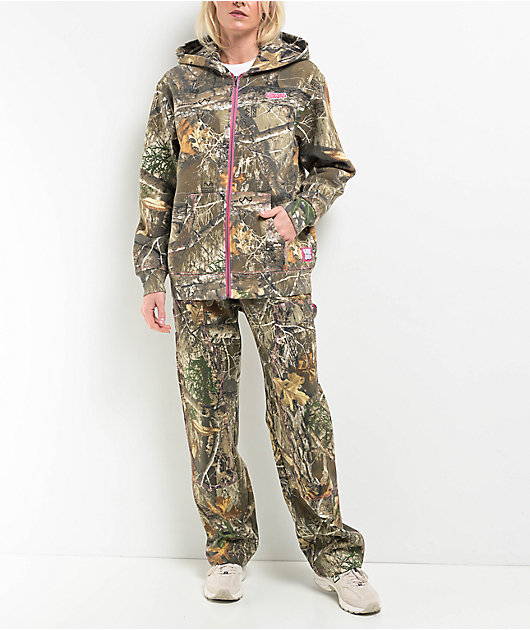 Empyre x Realtree Edge Pink Zip Hoodie | Zumiez
