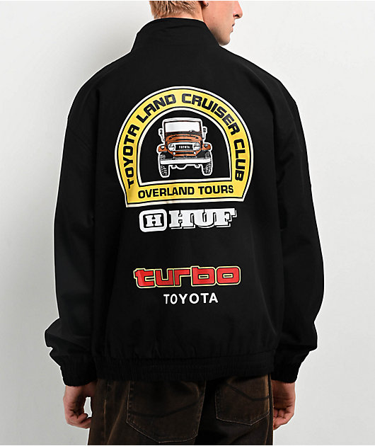 HUF x Land Cruiser Overland Touring Black Jacket | Zumiez
