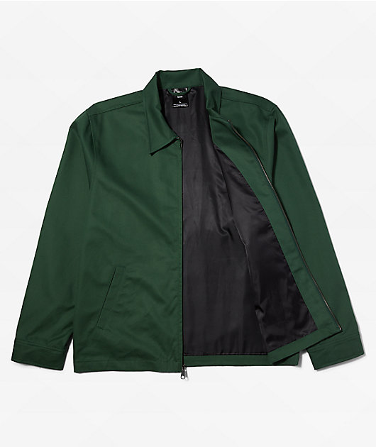 HUF x Land Cruiser Parts & Service Forest Green Jacket | Zumiez