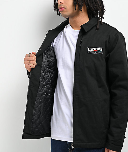 LZMFG Safari Division Service Black Zip Jacket | Zumiez