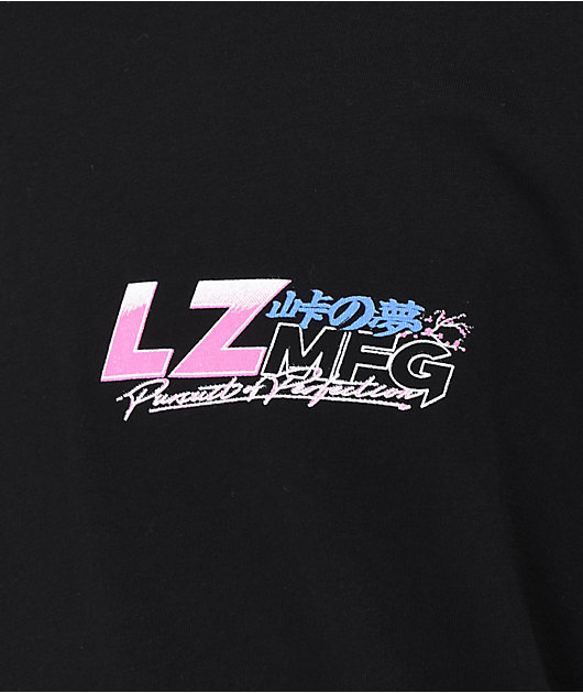 LZMFG Touge Dreams Black T-Shirt | Zumiez