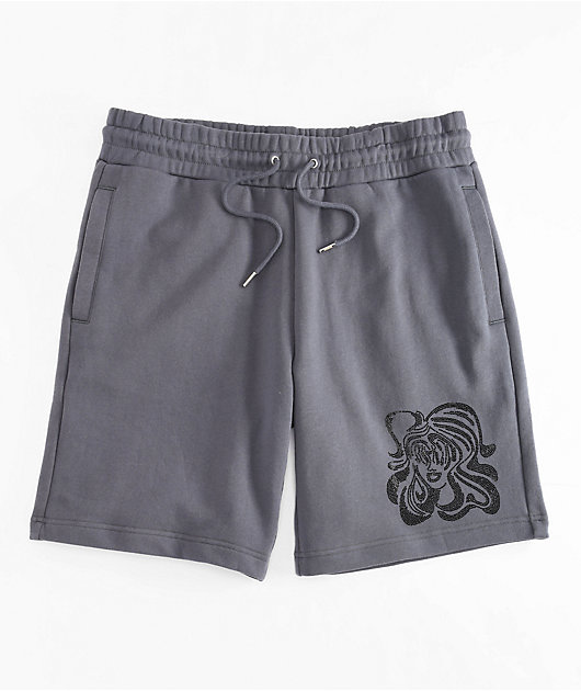 RIPNDIP Beautiful Trip Grey Sweat Shorts | Zumiez
