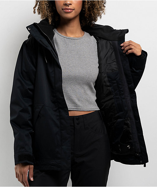 Roxy Billie Black 10K Snowboard Jacket 2025 | Zumiez