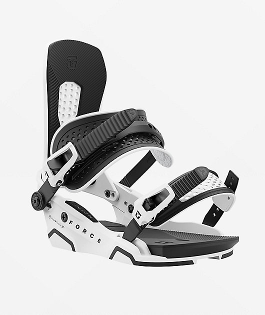 Union Force White Snowboard Bindings 2025 | Zumiez