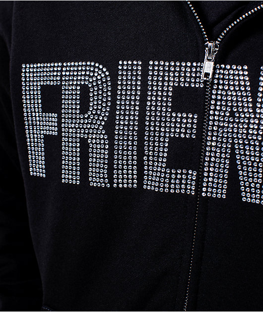 VLONE Friends Black Zip Hoodie | Zumiez