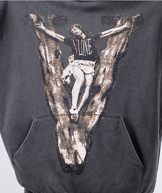 VLONE Sinned Charcoal Hoodie | Zumiez