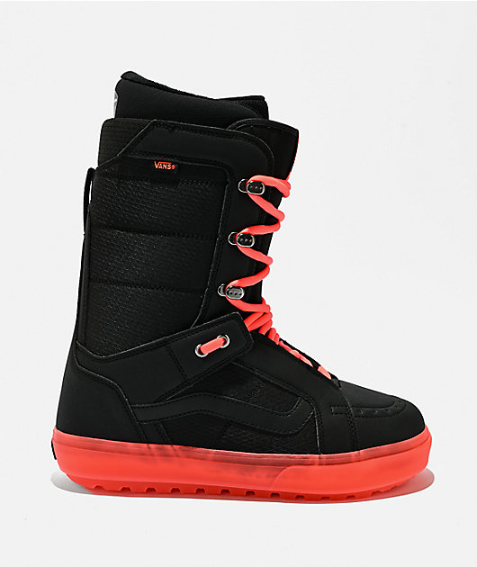 Vans Hi-Standard OG Black & Orange Snowboard Boots 2026 | Zumiez